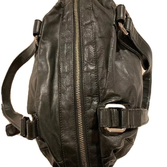 Club Monaco Leather Duffel Bag - Picture 4 of 11